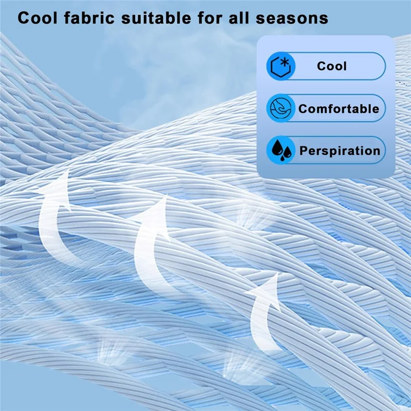 Cuscino Laterale con Poggiatesta per Bambini 6-12 Mesi in Morbida Seta di Latte, Antiscivolo a Forma di U - Blu Ghiaccio