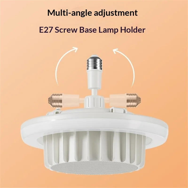 Electric Heating Fan Lamp PTC Ceramic Bathroom Heater Quick Heating Warmer with Remote and Switch Control