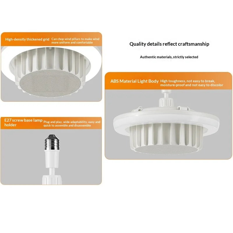 Electric Heating Fan Lamp PTC Ceramic Bathroom Heater Quick Heating Warmer with Remote and Switch Control