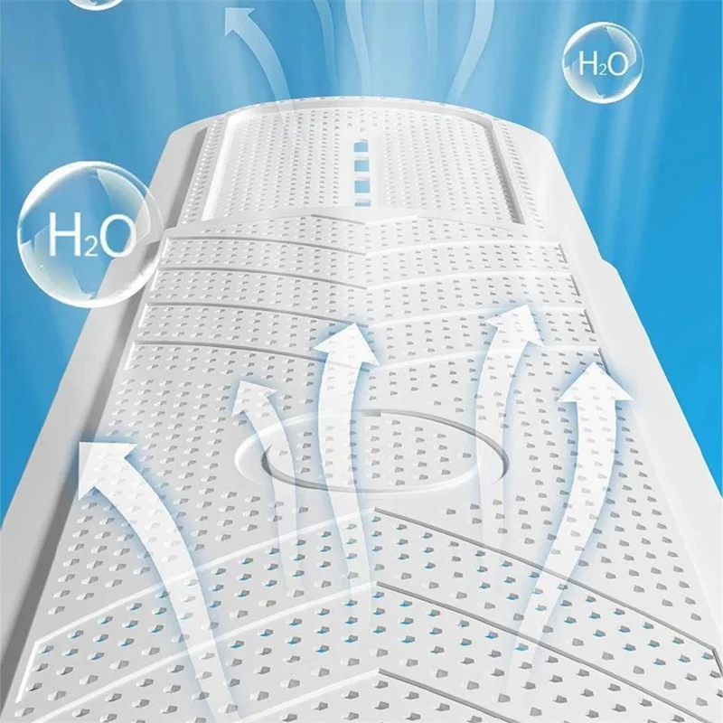 D-Type 3 in 1 Air Conditioner Wind Deflector Anti-Direct-Blow Extendable Shield No-Installation Hard PC for Wall-Mounted AC