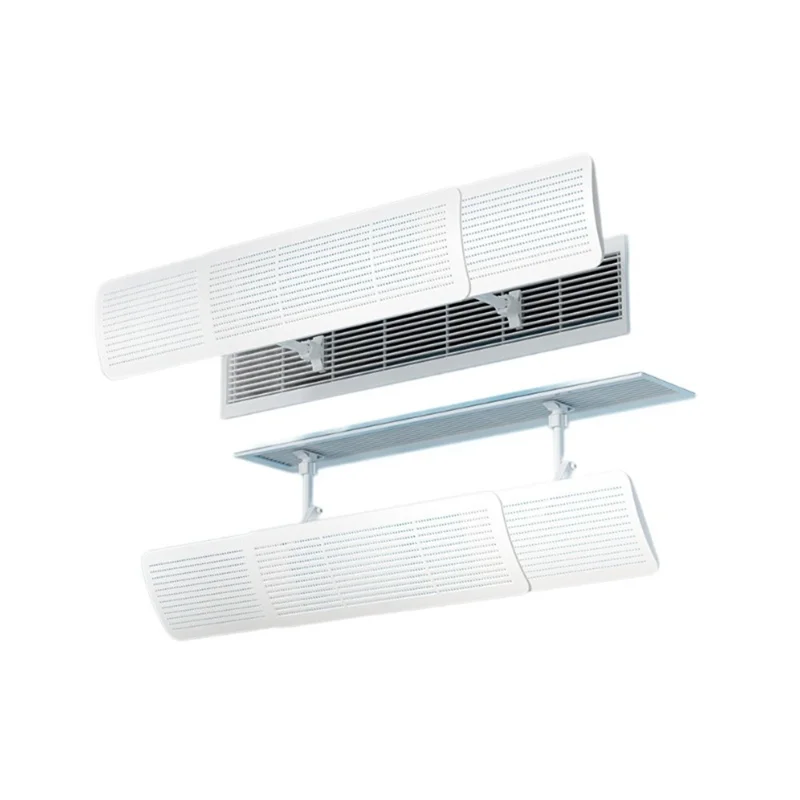 M-Type Central Air Conditioner Wind Deflector No-Installation Universal Anti-Direct-Blow Outlet Shield