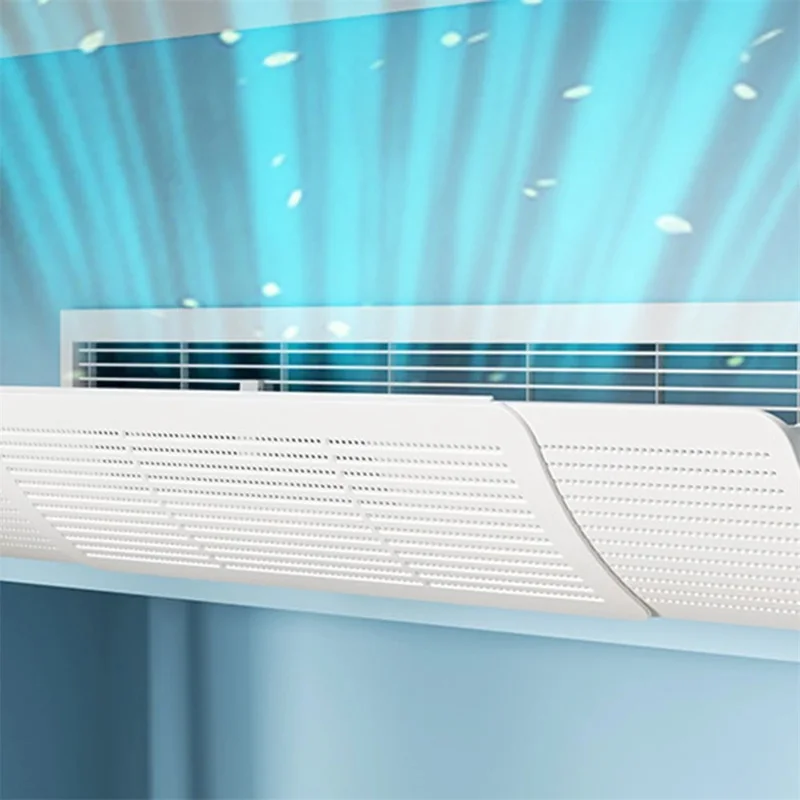 M-Type Central Air Conditioner Wind Deflector No-Installation Universal Anti-Direct-Blow Outlet Shield