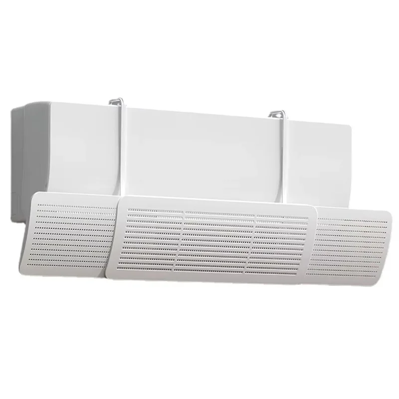 A-Type 3 in 1 Air Conditioner Wind Deflector Enlarged Thickened Telescopic Anti-Direct-Blow Airflow Shield No-Installation