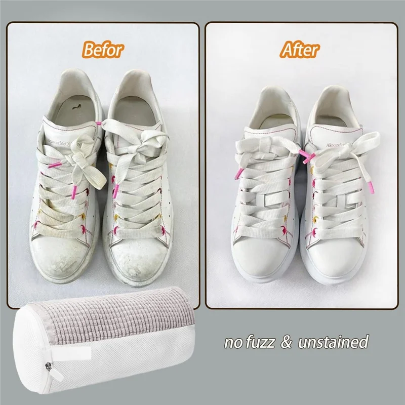 Lazy Shoe Wash Bag for Washing Machine Sneaker, Sports Shoes Cleaner Protective Pouch Anti Deformation