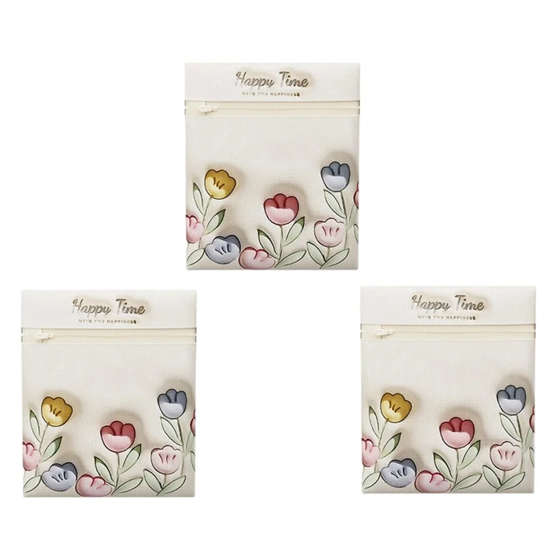 3Pcs Mesh Laundry Bags for Coats / Jackets 50 x 60cm Washing Machine Wash Bags Protective Anti-Deformation Mesh Wash Bag