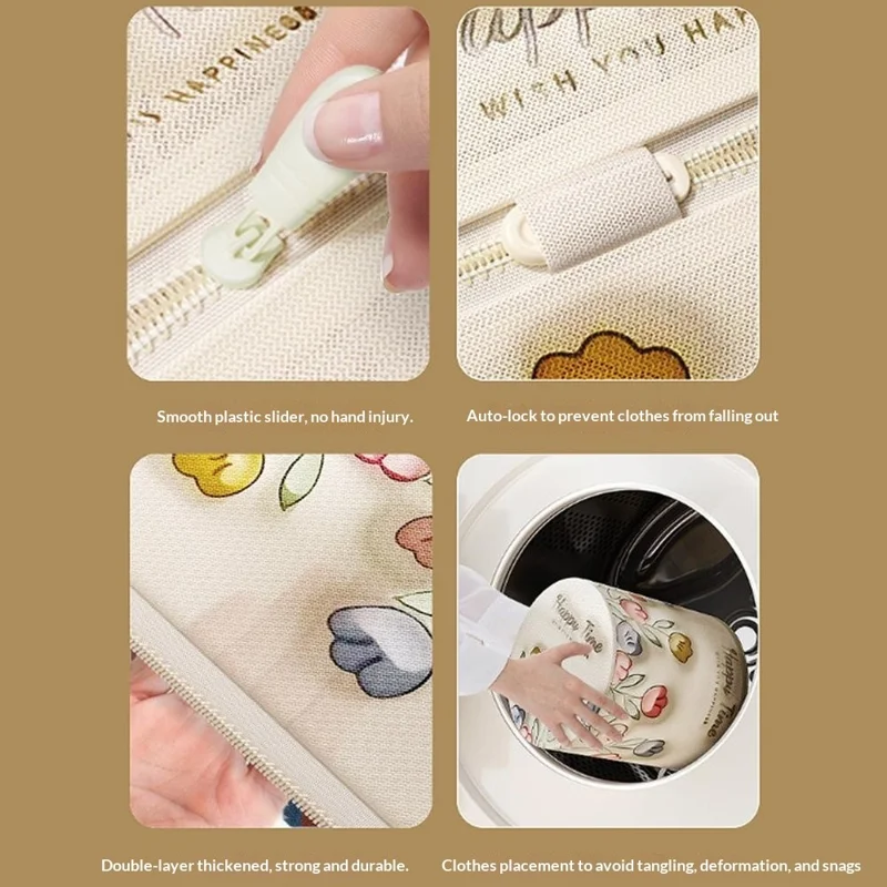 3Pcs Mesh Laundry Bags for Coats / Jackets 50 x 60cm Washing Machine Wash Bags Protective Anti-Deformation Mesh Wash Bag