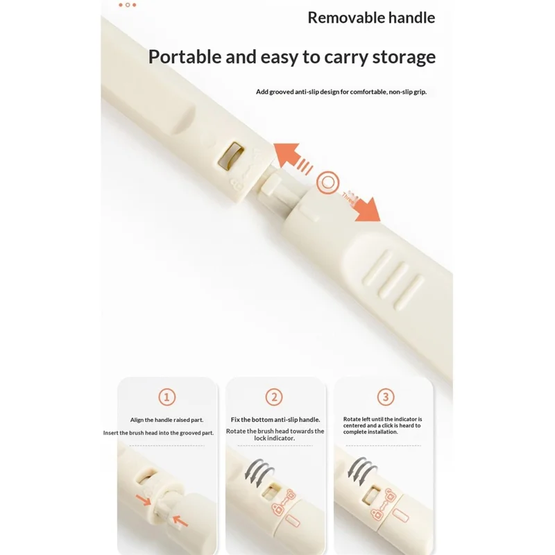 6Pcs / Set Wood Pulp Cotton Baby Bottle Cleaning Brush Travel Kit with Drying Rack for Infant Bottles / Nipples / Cups