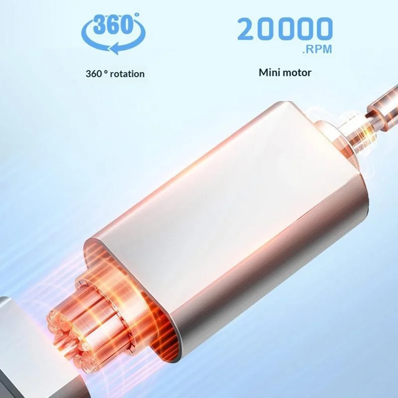 HX-10 LED Display Electric Nail Drill Machine 5 Speeds Professional Nail File Polish Buffer Cuticle Remover