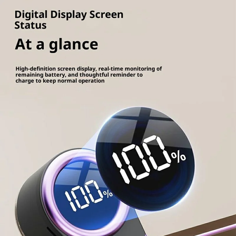 Dépilateur Électrique MQ-02 avec Affichage Numérique, Chargement USB, Taille-Bouloches Domestique - Kaki