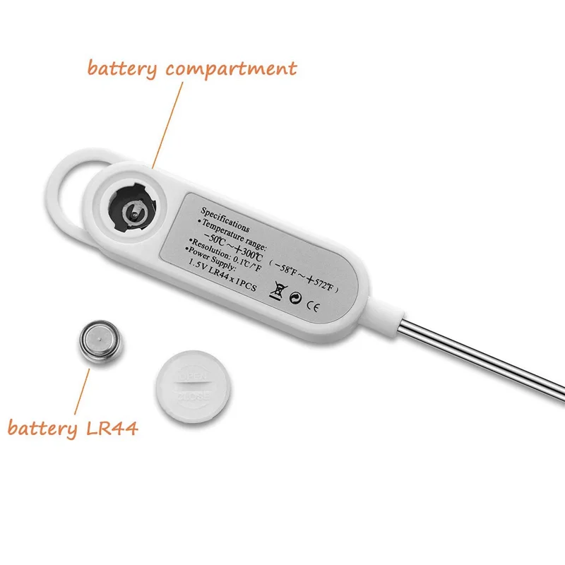Termometro Alimentare Digitale TP300 con Sonda per BBQ / Cottura / Acqua / Olio / Latte