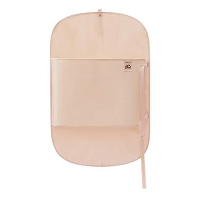 Space Saving Clothing Compression Board with Adjustable Straps Foldable Clothes Dust Cover - Pink