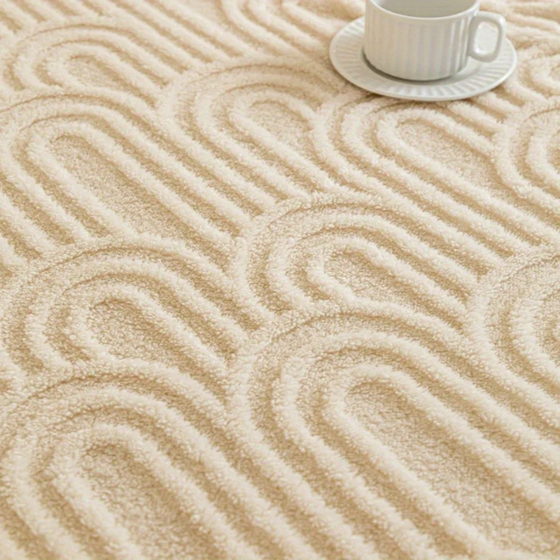 Couverture ultra douce en polaire satinée 180 x 200 cm, motif colonnade, jeté moelleux pour canapé lit - kaki