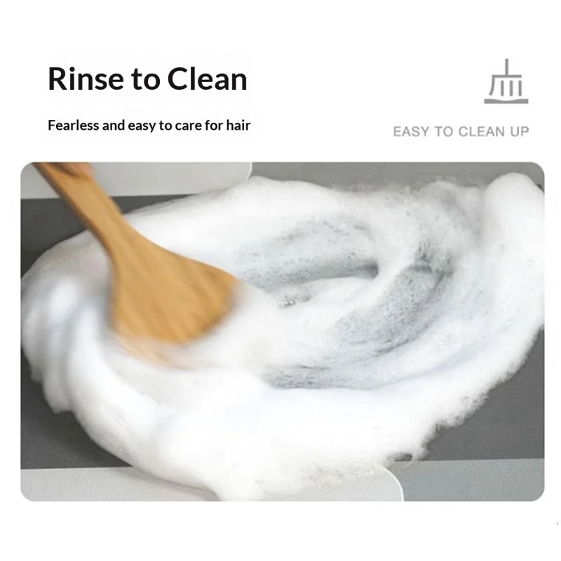 2Pcs  /  Set 50 x 80cm + 50 x 150cm Black and White Flower Pattern Kitchen Mats Water Absorbent Diatomite Non Slip Floor Pad - Four-petaled Flower