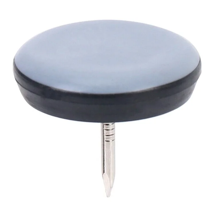 20pcs / Régler 25 mm de Diamètre Rond Des Coussinets à Clous-ondes de Meubles Lourds Meubles Déménageurs de Table de Table Curseurs Protecteurs de Plancher Dur Canapé Canapé Les Pieds de Jambe Glisse