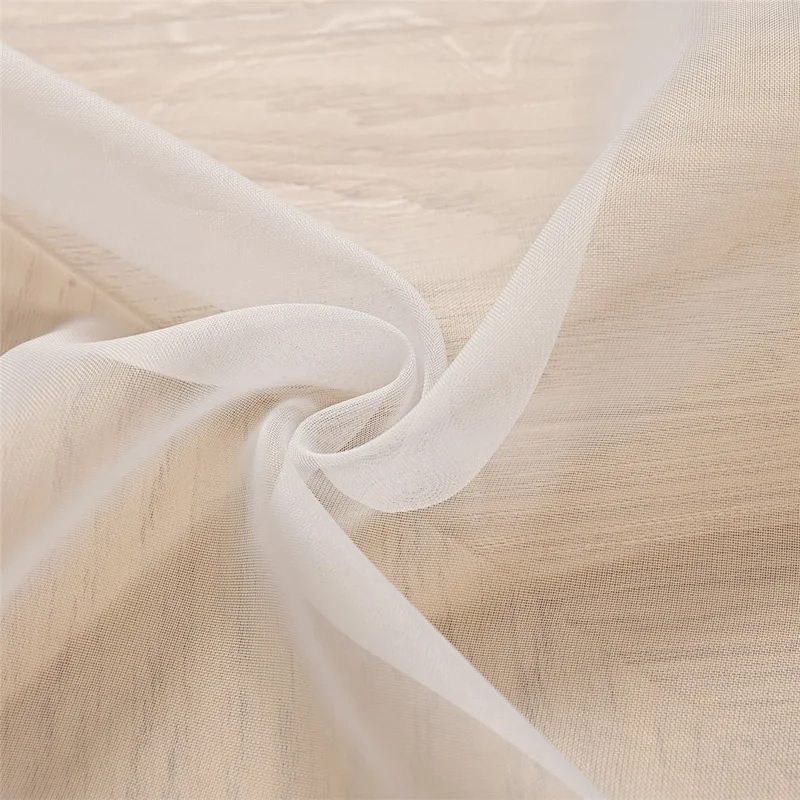 3Pcs 132 x 240cm Curtains Set Blackout Curtains Drapes for Living Room Bedroom - 2Pcs Pink + 1Pc White