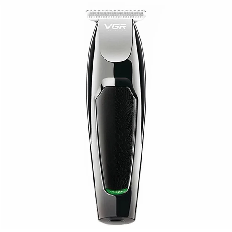 VGR V-030 Professional Hair Clipper USB Rechargeable Electric Hair Trimmer with 1  /  2  /  3  /  4  /  5mm Guide Combs - Black