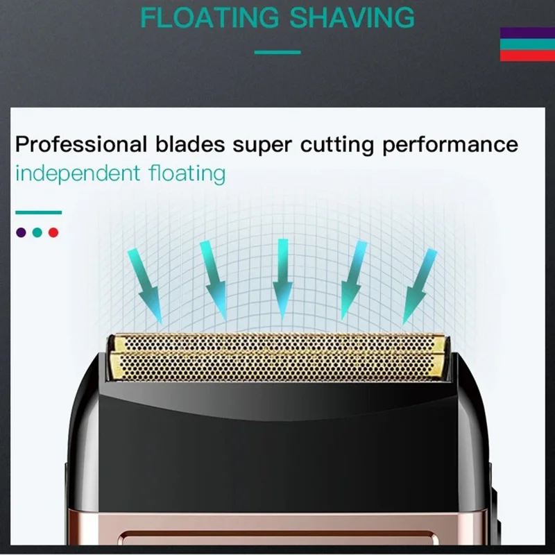 VGR V-331 Portable Electric Shaver Floating Head USB Rechargeable Pocket Razor for Men