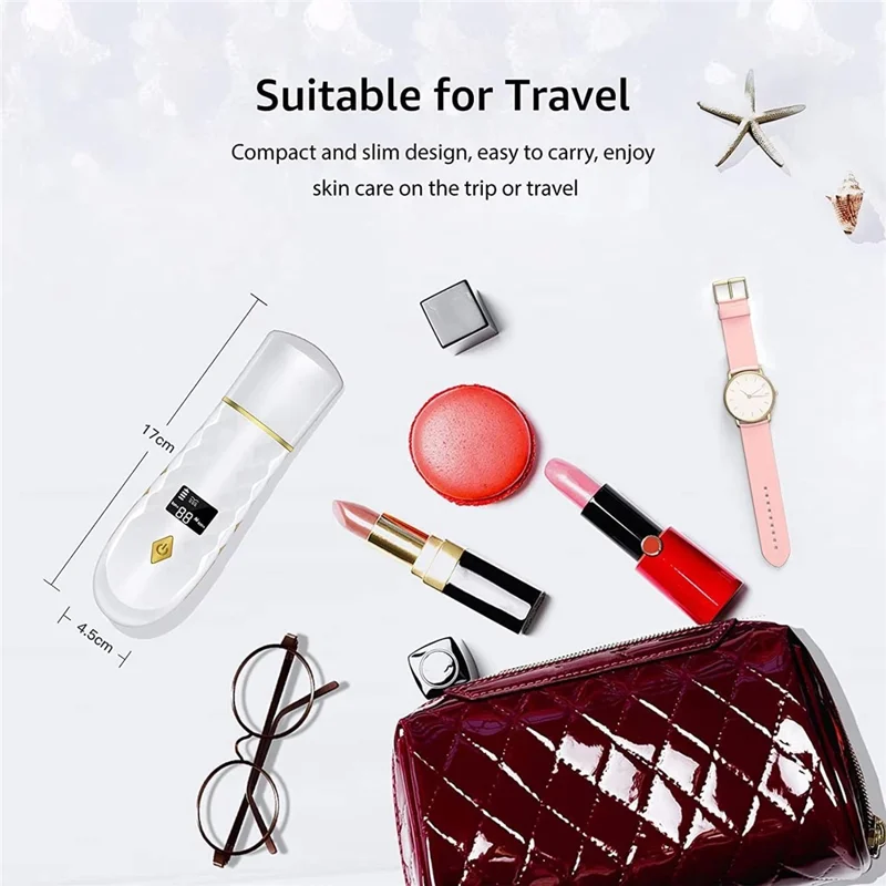 2nd Generation Skin Cleaner Pore Cleaner Blackhead Remover Beauty Instrument For Skincare - White