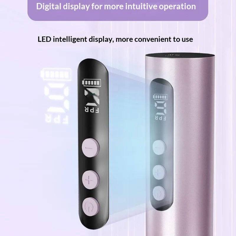 GMC-253 Electric Foot Callus Remover Rechargeable Dead Skin Corn Removal 2 in 1 Foot Care Device - Grey