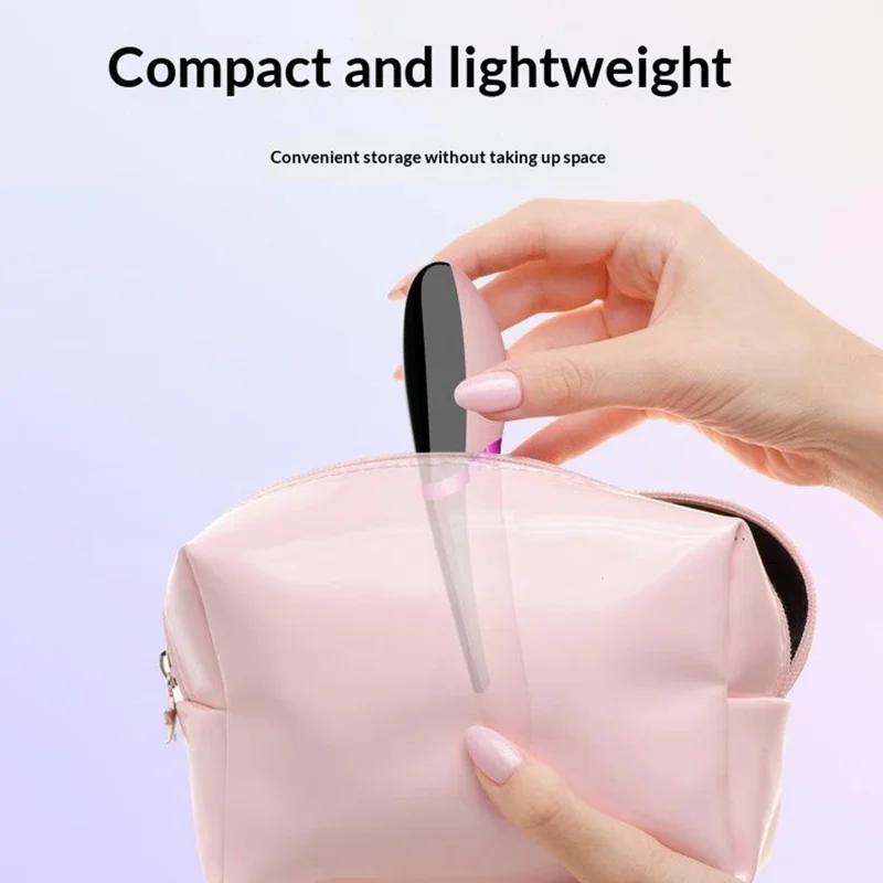 HX-106 Women's Facial Hair Remover Electric Multi-Function Hair Removal Exfoliation Device - Pink