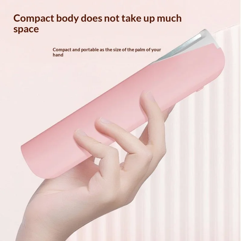 HX-105 Multi Function Hair Remover For Women Electric Epilator 2 in 1 Skin Exfoliation Shaving Razor - Pink
