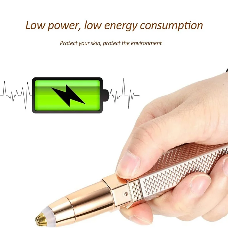 4 in 1 Electric Eyebrow Trimmer Hair Remover for Women Lipstick Design Epilator Depilatory Device