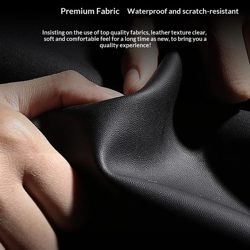 Inteligentna torebka zabezpieczona odciskiem palca, przenośny organizer z blokadą biometryczną - Czarny