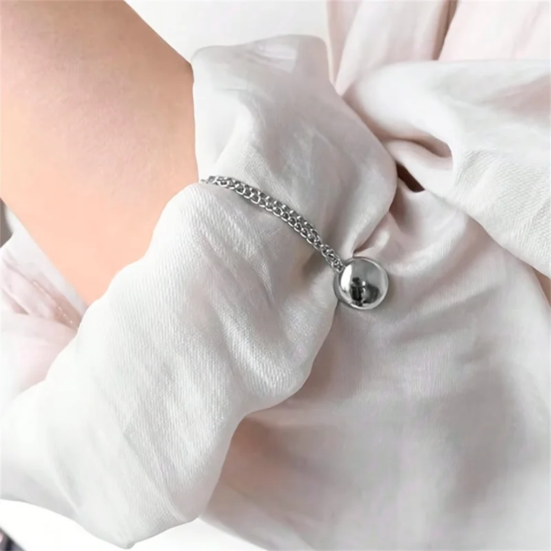 2 PCS Magnetic Trouser Hem Clips Anti Drag Strong Magnet Pants Shortener No Sew Adjustable Cuffs - Silver