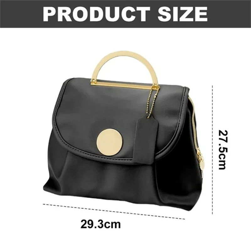 Sac de toilette de voyage étanche organisateur de maquillage avec crochet sac à cosmétiques suspendu - Noir