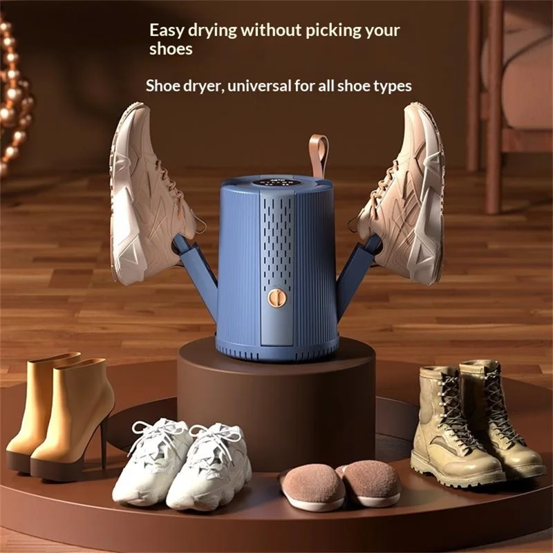 4-х головной многофункциональный сушильщик для обуви, домашняя сушилка для обуви и носков, для использования в помещении - штекер ЕС
