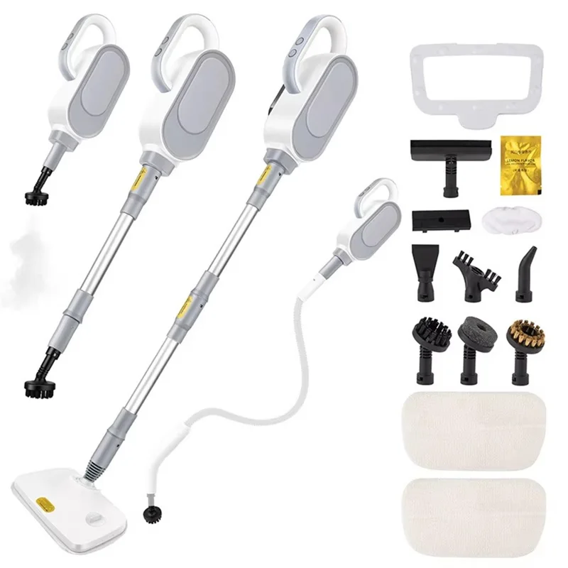 3 Speed Settings Household Steam Mop High Temperature Electric Handheld Floor Cleaner, EU Plug