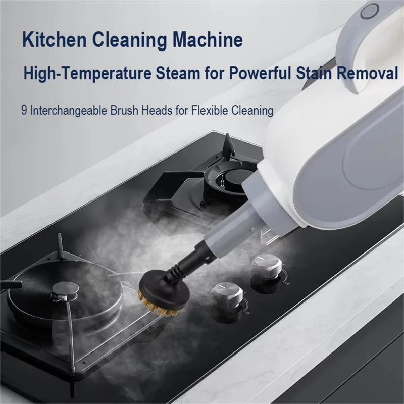 3 Speed Settings Household Steam Mop High Temperature Electric Handheld Floor Cleaner, EU Plug