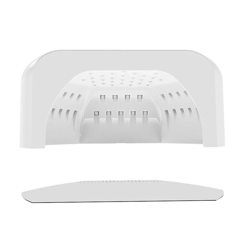 BLUEQUE L8 72 LEDs UV LED Nail Lamp 298W Infrared Sensor Nail Dryer Light with Timer, Style B / EU Plug - White