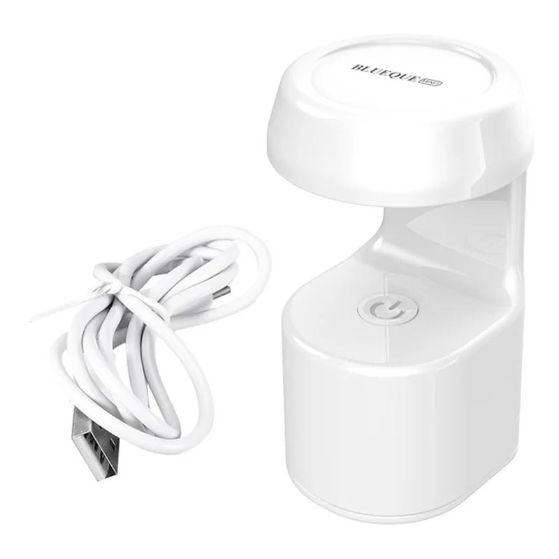 BLUEQUE MINI-1 Mini Secador Portátil para Unhas 36W LED com Temporizador para Cura de Verniz em Gel - Branco