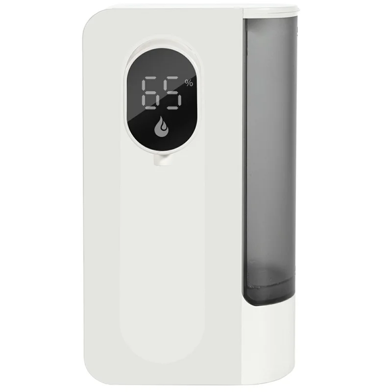 S12 Smart Automatic Soap Dispenser 500mL Wall Mount Touchless Gel Dispenser IPX5 Waterproof for Kitchen Bathroom - White