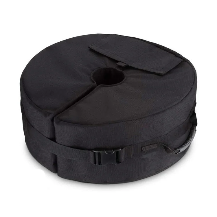 KG0043 Peso Borsa Supporto Pesante Ombrello Base Sacchetto in Tessuto Resistente Rotondo Supporto per Ombrello Cantilever da Patio