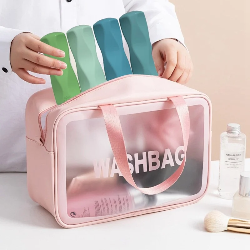 4Pcs 90ml Silicone Travel Bottles Set Refillable Squeeze Bottles for Shampoo Lotion - Black