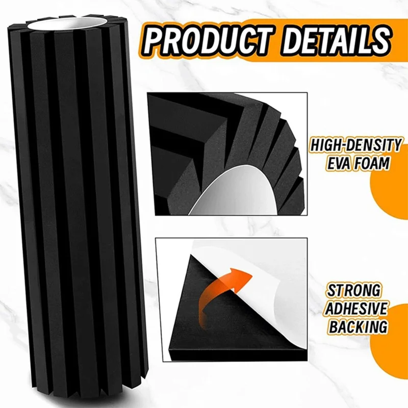 2 Pezzi Protettore per Pareti e Colonne del Garage Autoadesivo in Schiuma EVA Protezioni Paraurti per Protezione da Urti delle Portiere dell'Auto