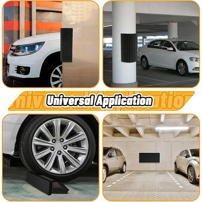 2 Pezzi Protettore per Pareti e Colonne del Garage Autoadesivo in Schiuma EVA Protezioni Paraurti per Protezione da Urti delle Portiere dell'Auto