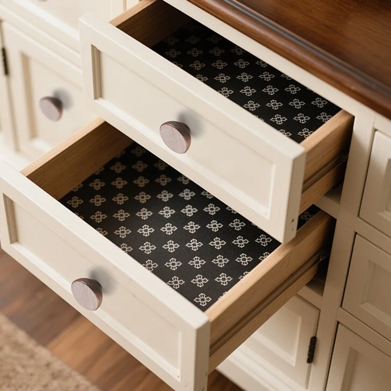 Round Wood Cabinet Handles Drawer Knobs Solid Wood Door Pulls with 22mm Screws for Cabinet Wardrobe Drawer - 3303 /  38x25mm  /  Beige