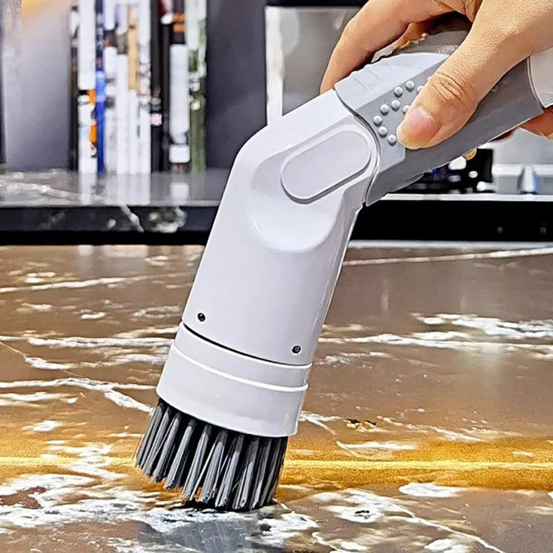JESOPB K-119 Electric Cleaning Brush IPX7 Waterproof 360 Degrees Rotation Rechargeable Multi-Function Cleaner Scrubber for Home Kitchen Bathroom