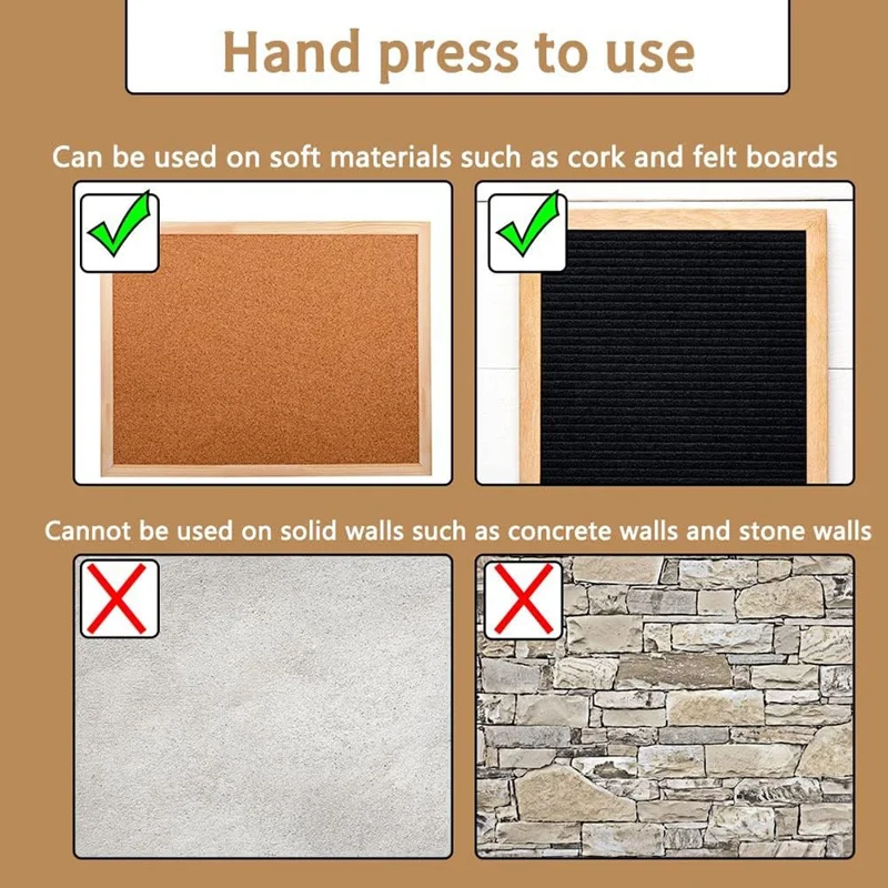 50 pièces, 5 formes, punaises en bois avec boîte de rangement, punaises à tête en bois pour tableau de liège, bureau et maison