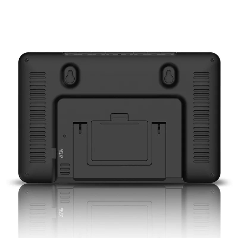 Sveglia Digitale con Termometro Igrometro Meteo Schermo Colorato Grande RF Wireless con Previsioni del Tempo a 4 Livelli