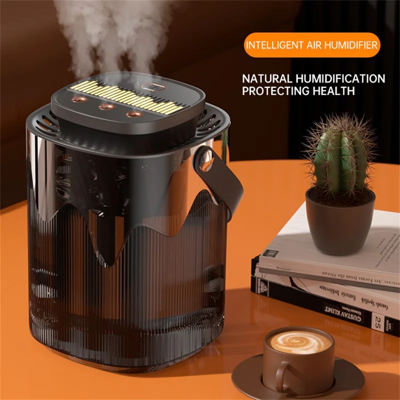 X6 3L USB-увлажнитель воздуха с умным управлением, большой объём, домашний офисный распылитель тумана с ночником