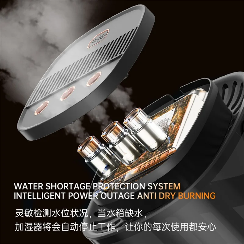 X6 3L USB-увлажнитель воздуха с умным управлением, большой объём, домашний офисный распылитель тумана с ночником