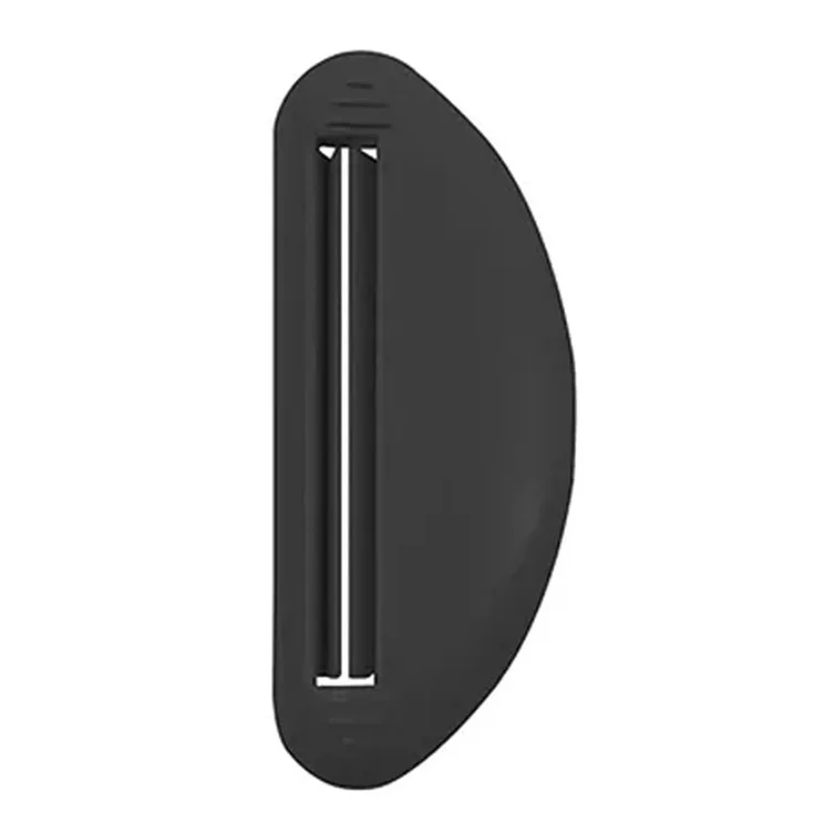Dispensador de Tubo de Crema de Mano Protector Solar Pasta de Dientes Plástico - Negro