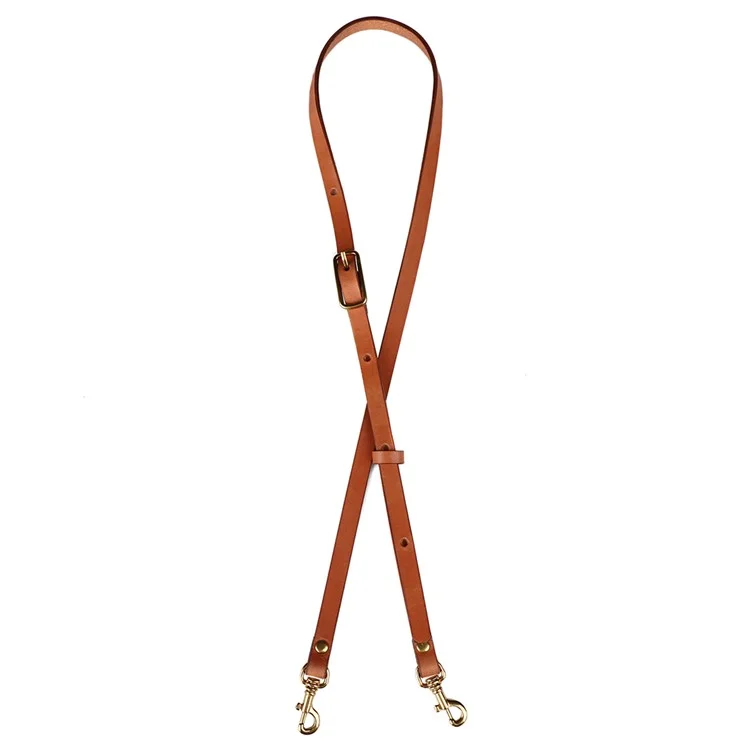 3009 Bag Strap Genuine Leather Detachable Adjustable Shoulder Strap Replacement