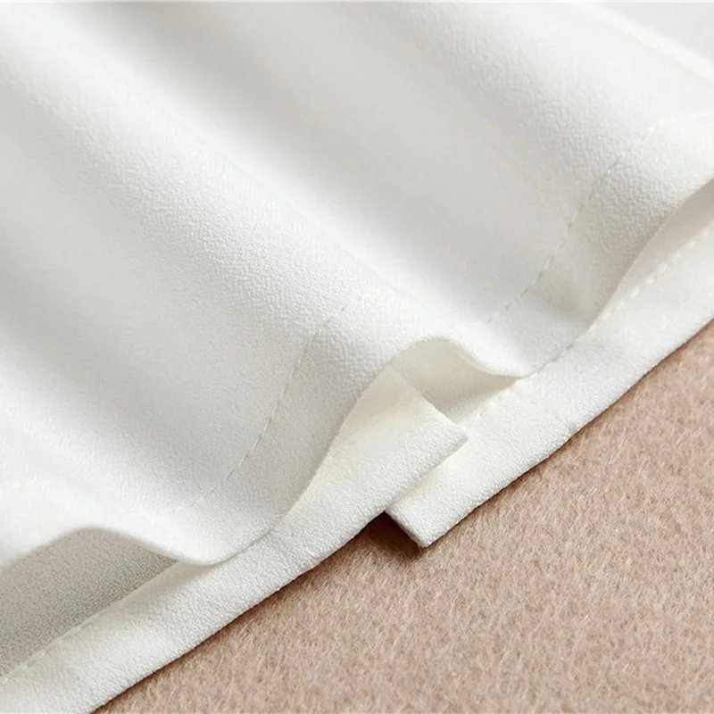 Women Detachable Fake Collar Dickey Collar Layered Pleated Ruffle Collar Multi-Functional Decorative False Collar Half Shirt - White