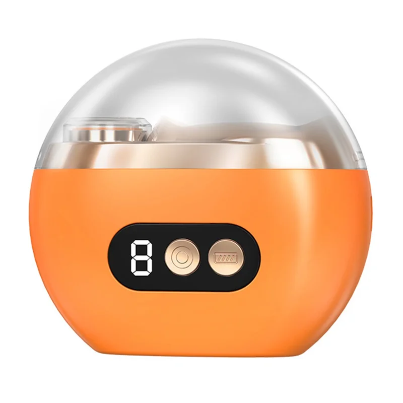 HZ-005 Elektrisk Nagelklippare, Återladdbar med 3 Hastighetsinställningar, Automatisk Nageltrimmer för Hemmet - Orange