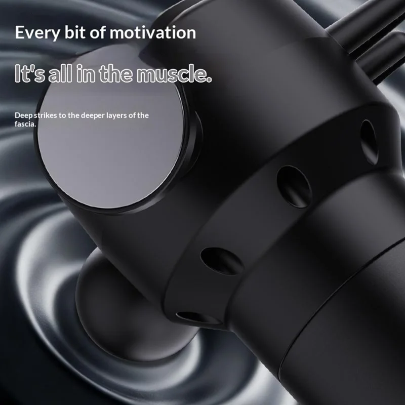 Multi-Functional Fascia Release Massage Gun Deep Tissue Massage Gun 4 Speed Levels Portable Muscle Relaxing Massager
